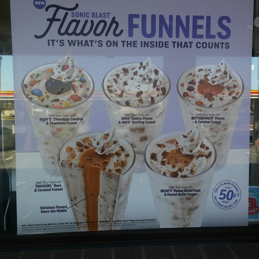 Sonic Drive-In - ....I gotta try this next time - Burgers Near Me - Tracy, California