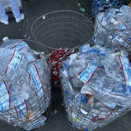 Got $45.70 for this amount of plastic and aluminum cans