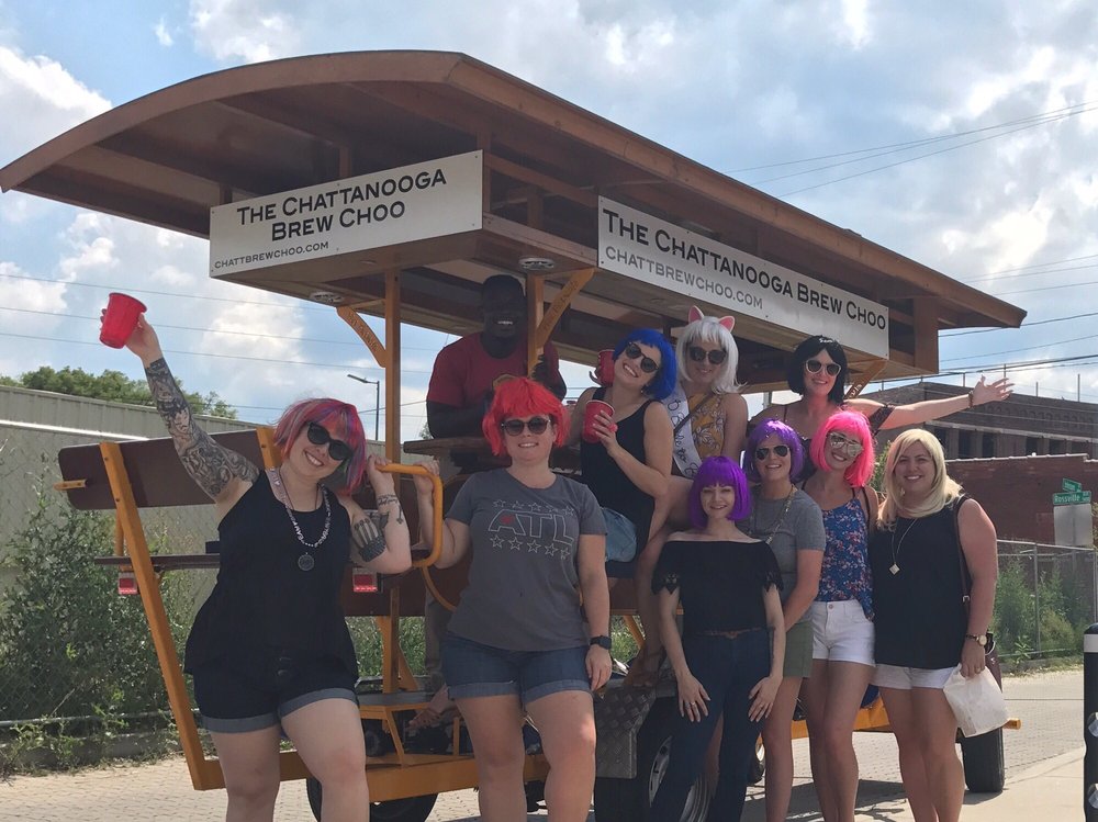 CHATTANOOGA BREW CHOO Updated October 2024 21 W 28th St, Chattanooga, Tennessee Party