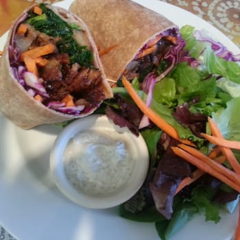 Good Karma Cafe - the best! CAJUN SEITAN wrap - Vegan Near Me - Red Bank, New Jersey Good Karma Cafe - the best! CAJUN SEITAN wrap - Vegan Near Me - Red Bank, New Jersey