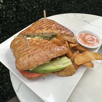Utopia Caffe - Chicken Pesto Sandwich - Breakfast & Brunch Near Me - Tustin, California