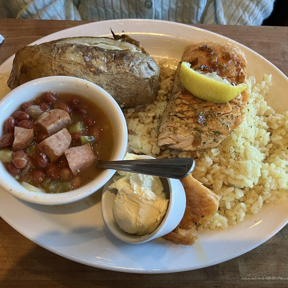 Cheddar's Scratch Kitchen - Grilled Salmon, Baked Potato, Red Beans & Rice - Comfort Food Near Me - Florence, Kentucky Cheddar's Scratch Kitchen - Grilled Salmon, Baked Potato, Red Beans & Rice - Comfort Food Near Me - Florence, Kentucky