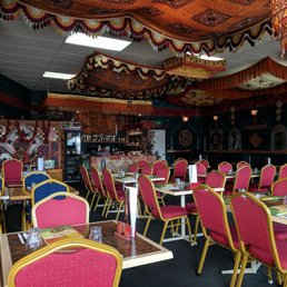 The venue has an authentic feel and we'll decorated. Music is soothy, not too loud .