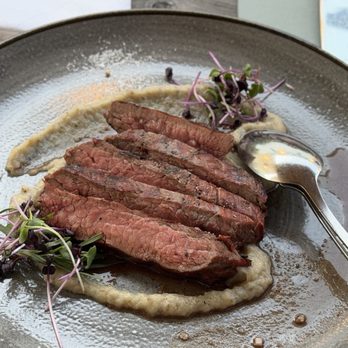 Fürstenfelder - Grilled flank steak - Beer Garden Near Me - Fürstenfeldbruck, BY