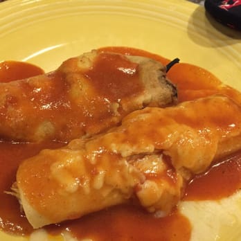 EL Sarape - Chile Relleno & Chicken Enchilada. The Relleno was not greasy, as many are! - Mexican Near Me - Hickory, North Carolina EL Sarape - Chile Relleno & Chicken Enchilada. The Relleno was not greasy, as many are! - Mexican Near Me - Hickory, North Carolina
