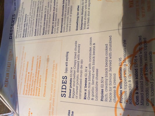 Menu photo 8 Wahaca Oxford Circus London, XGL Menu photo 8 Wahaca Oxford Circus London, XGL