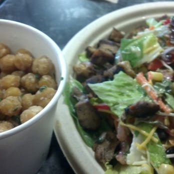 Green Tomato Grill - Southwest style salad w chicken & delicious roasted chickpeas! Great food! - New American Near Me - Orange, California Green Tomato Grill - Southwest style salad w chicken & delicious roasted chickpeas! Great food! - New American Near Me - Orange, California