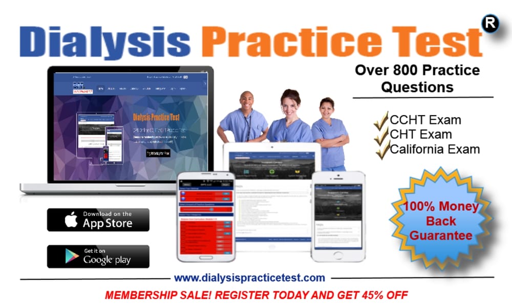 DIALYSIS PRACTICE TEST Updated June 2024 Moseley, Virginia Test