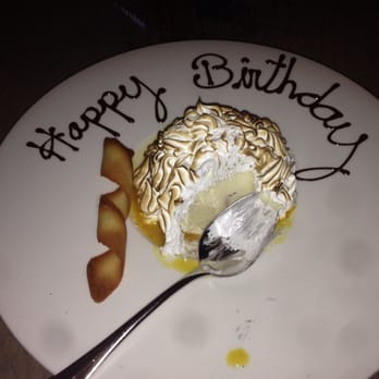 Mooo.... Beacon Hill - The Alaskan Cake was Delicious! Lemon flavored ice cream. - Steakhouses Near Me - Boston, Massachusetts