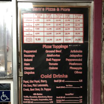 Sam's Pizza & More - menu and prices - Pizza Near Me - Stockton, California Sam's Pizza & More - menu and prices - Pizza Near Me - Stockton, California