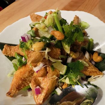 Manon - Fried Fish Salad with Lemongrass - Thai Near Me - Fullerton, California Manon - Fried Fish Salad with Lemongrass - Thai Near Me - Fullerton, California