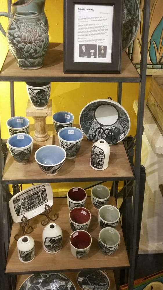 LAURIE LANDRY POTTERY Saint Petersburg, Florida Arts & Crafts Yelp