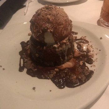 Chart House - Hot chocolate lava cake - Seafood Near Me - Alexandria, Virginia