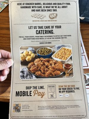 Menu photo 6 Cracker Barrel Old Country Store Kingwood, TX