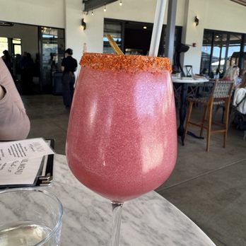 Gaspar's Restaurant - Pomegranate slushy with tajhin rim - Spanish Near Me - Temecula, California
