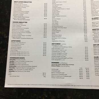 Kristina's Cafe - Menu - American Near Me - Saint Petersburg, Florida Kristina's Cafe - Menu - American Near Me - Saint Petersburg, Florida