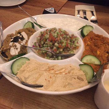 Kish - Mix of dips and salad. The two aubergines were the best - Persian/Iranian Near Me - London, XGL Kish - Mix of dips and salad. The two aubergines were the best - Persian/Iranian Near Me - London, XGL
