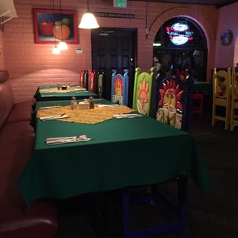Si Amigos - The hand-painted chair backs are so pretty! - Mexican Near Me - Reno, Nevada