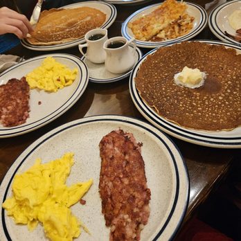 Little Swiss Cafe - Yee olde sweet breakfast corned beef Hash,  eggs,  pancakes - Breakfast & Brunch Near Me - Carmel, California
