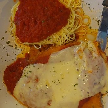 The Italian Kitchen - Eggplant with spaghetti - Italian Near Me - Vero Beach, Florida