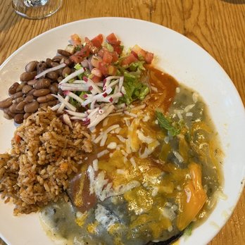 Doc Martin's - Blue Corn Chicken Enchiladas - American Near Me - Taos, New Mexico Doc Martin's - Blue Corn Chicken Enchiladas - American Near Me - Taos, New Mexico