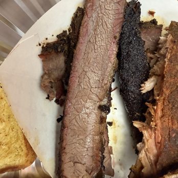 Trax BBQ - Dry brisket - Barbeque Near Me - McCordsville, Indiana