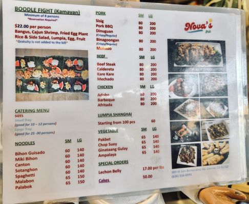 Menu photo 2 Nova's Grill Covina, CA