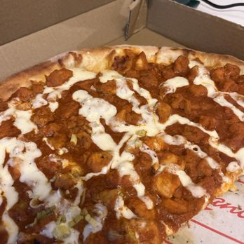 Mancini's Wood-Fired Pizza - 16. Buffalo Chicken Pizza - Pizza Near Me - Brooklyn, New York Mancini's Wood-Fired Pizza - 16. Buffalo Chicken Pizza - Pizza Near Me - Brooklyn, New York
