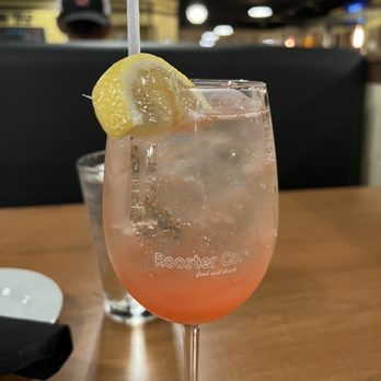Rooster - Strawberry Lemonade Sangria - New American Near Me - Newington, Connecticut Rooster - Strawberry Lemonade Sangria - New American Near Me - Newington, Connecticut