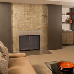 Rhuby Architectural Glass - Fireplace Surround