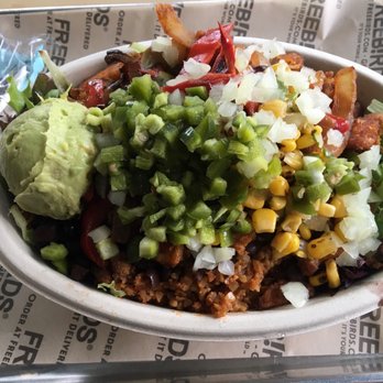 Freebirds World Burrito - Salad bowl with beyond meat - Mexican Near Me - Selma, Texas Freebirds World Burrito - Salad bowl with beyond meat - Mexican Near Me - Selma, Texas