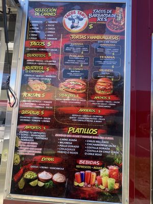 Menu photo 1 Tacos Tany San Leandro, CA Menu photo 1 Tacos Tany San Leandro, CA
