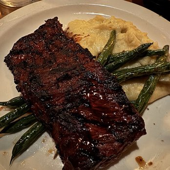 Azul Restaurant - Carne Asada with mashed potatoes and green beans - Mexican Near Me - Mill Creek, Washington