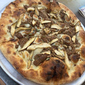 Time Market - Small Shiitake pizza made vegan without the cheese - Pizza Near Me - Tucson, Arizona Time Market - Small Shiitake pizza made vegan without the cheese - Pizza Near Me - Tucson, Arizona