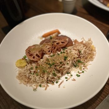 Indian Accent - Arbi pulao - Indian Near Me - New York, New York Indian Accent - Arbi pulao - Indian Near Me - New York, New York