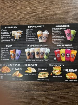 Menu photo 5 Coffee Nutzz Rialto, CA