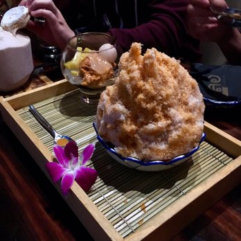 LaoTable - Thai Iced-Tea Shaved Ice - Laotian Near Me - San Francisco, California LaoTable - Thai Iced-Tea Shaved Ice - Laotian Near Me - San Francisco, California