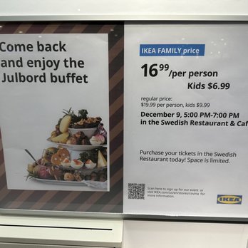 IKEA - IKEA Buffet on December 9, 2022, 5-7pm - Furniture Stores Near Me - Covina, California IKEA - IKEA Buffet on December 9, 2022, 5-7pm - Furniture Stores Near Me - Covina, California
