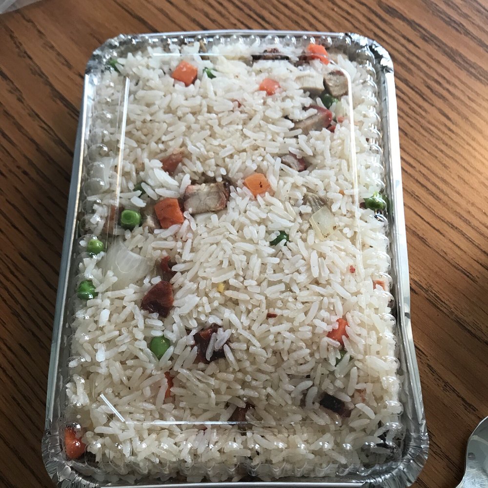 Pork Fried Rice made with white rice