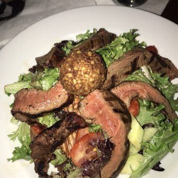 The Trestle - Market Salad with steak - Cocktail Bars Near Me - Astoria, New York