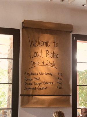 Menu photo 4 Local Bistro Scottsdale, AZ