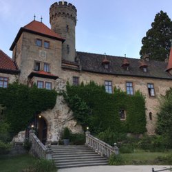Schloß Hohenstein - Main castle/hotel entrance.