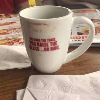 Denny's - Signature Diner Blend Coffee on a dirty mug - Diners Near Me - Perris, California Denny's - Signature Diner Blend Coffee on a dirty mug - Diners Near Me - Perris, California