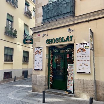 Chocolat - Chocolat!! Spectacular, great Porras (churros) and inexpensive! Ask for Alfonso! - Cafeteria Near Me - Madrid, M Chocolat - Chocolat!! Spectacular, great Porras (churros) and inexpensive! Ask for Alfonso! - Cafeteria Near Me - Madrid, M