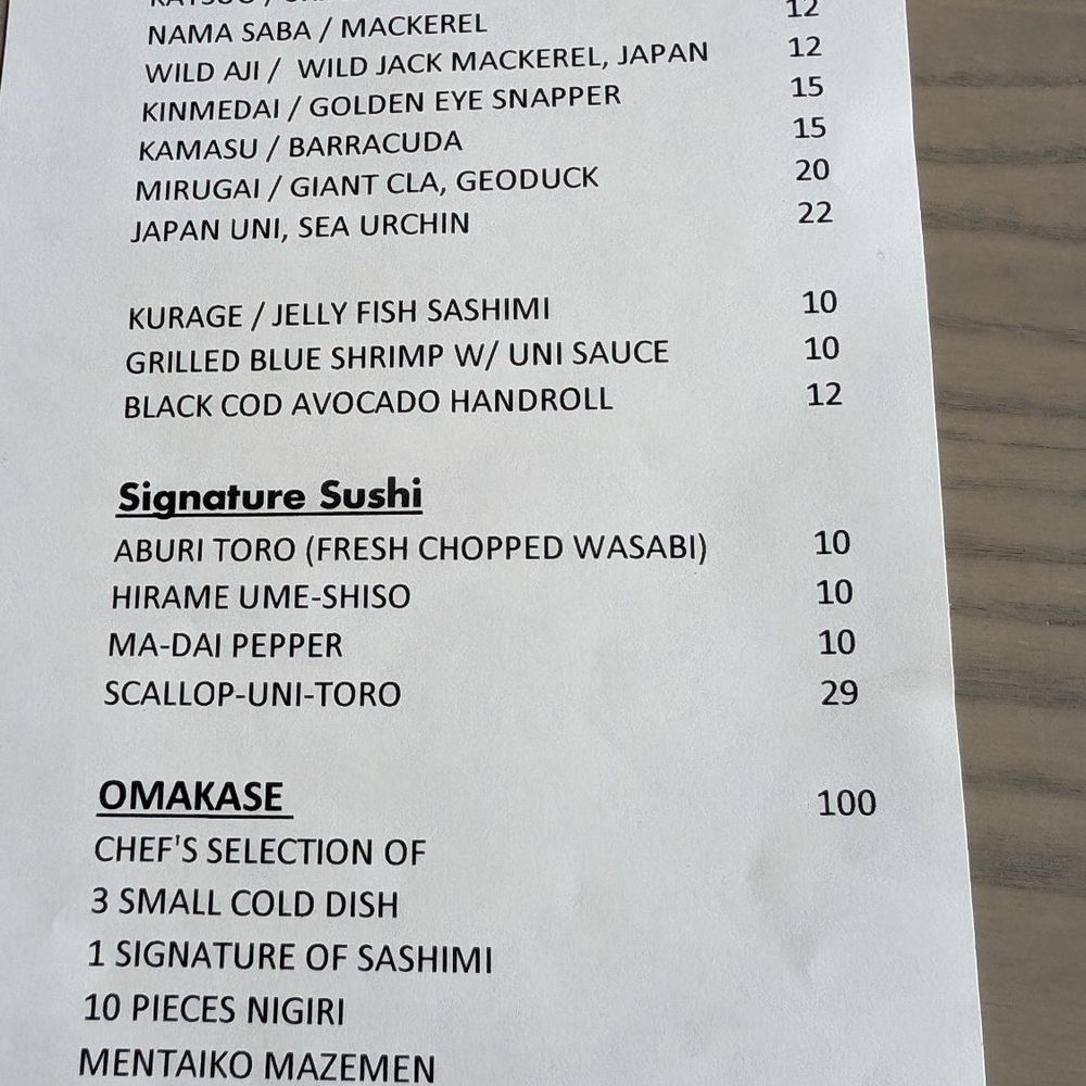 Akami Sushi - Daily special menu - Sushi Bars Near Me - Arcadia, California Akami Sushi - Daily special menu - Sushi Bars Near Me - Arcadia, California