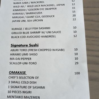Akami Sushi - Daily special menu - Sushi Bars Near Me - Arcadia, California
