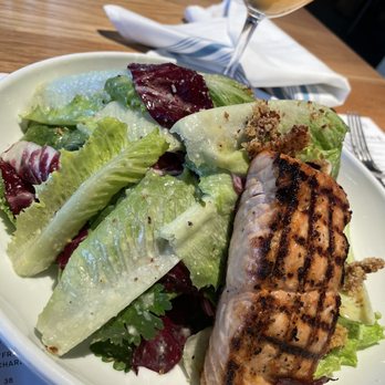 Sixty Vines - Cesar Salad with salmon - New American Near Me - Nashville, Tennessee Sixty Vines - Cesar Salad with salmon - New American Near Me - Nashville, Tennessee