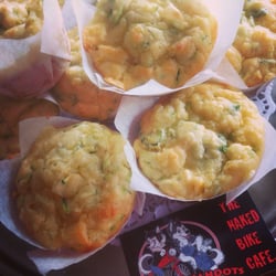 Moot in Kahoots & Naked Bike Cafe - Muffins and Scones made in our kitchen.