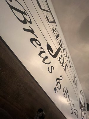 Mason Jar Brews and Burgers by null