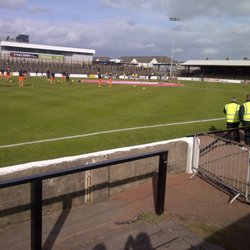 Somerset Park Stadium - 15/4/17 - dire match but a good experience.